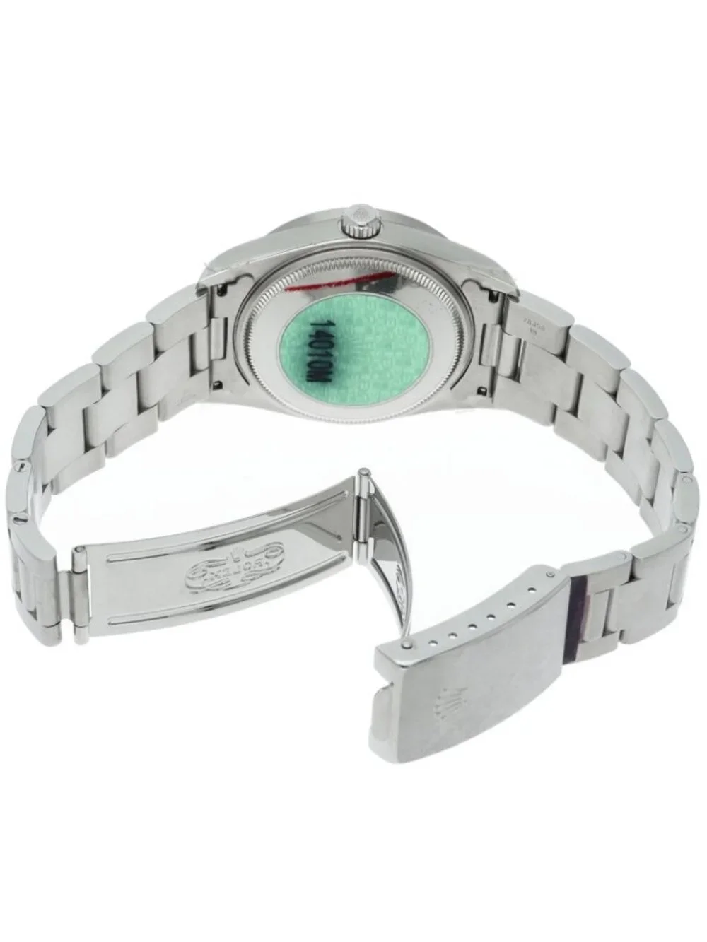 Rolex Air King SS Watch Black